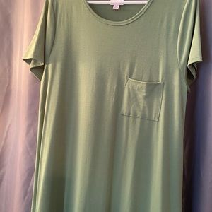 XL Olive Green Lularoe Carly